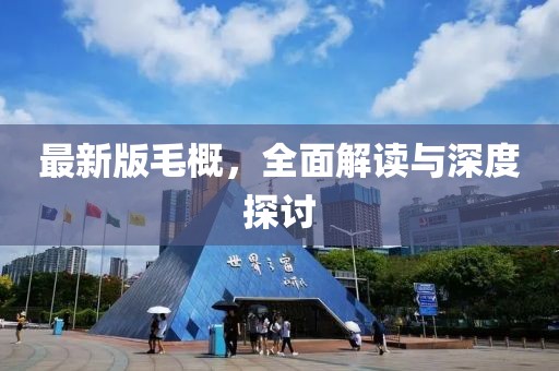 最新版毛概，全面解读与深度探讨