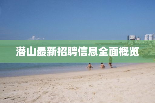 潜山最新招聘信息全面概览