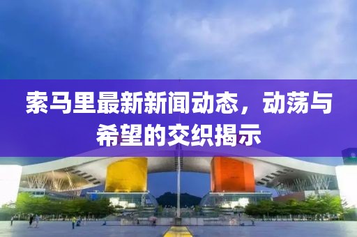 索马里最新新闻动态，动荡与希望的交织揭示