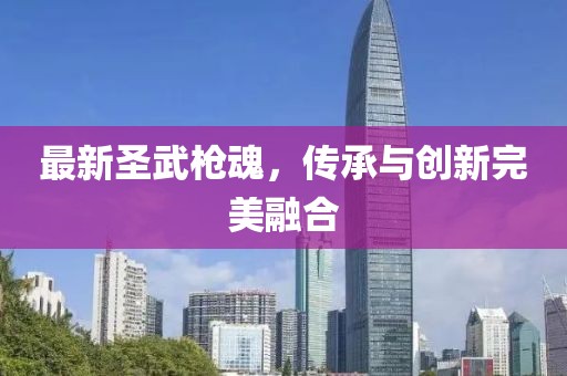 最新圣武枪魂，传承与创新完美融合