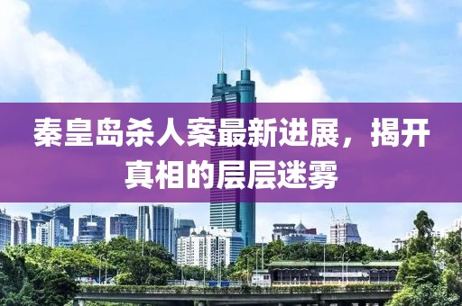 秦皇岛杀人案最新进展，揭开真相的层层迷雾