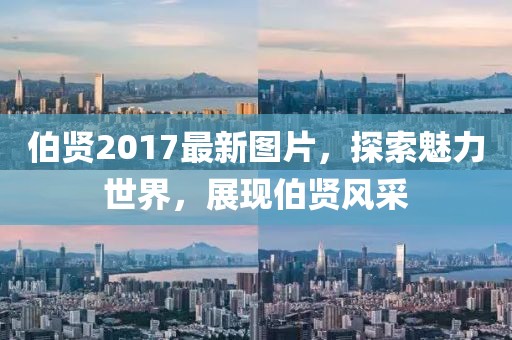 伯贤2017最新图片，探索魅力世界，展现伯贤风采