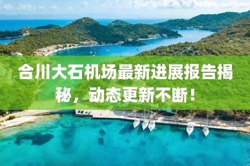 合川大石机场最新进展报告揭秘，动态更新不断！