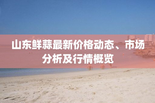 山东鲜蒜最新价格动态、市场分析及行情概览