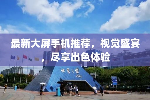 最新大屏手机推荐，视觉盛宴，尽享出色体验