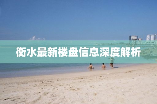 衡水最新楼盘信息深度解析