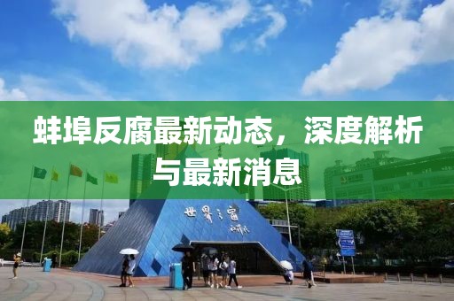 蚌埠反腐最新动态，深度解析与最新消息