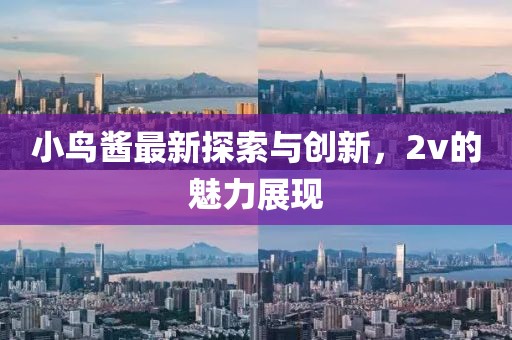 小鸟酱最新探索与创新，2v的魅力展现