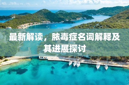 最新解读，脓毒症名词解释及其进展探讨