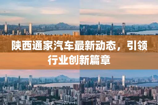 陕西通家汽车最新动态，引领行业创新篇章