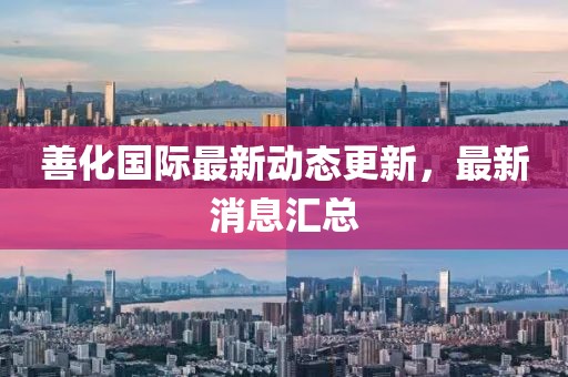 善化国际最新动态更新，最新消息汇总