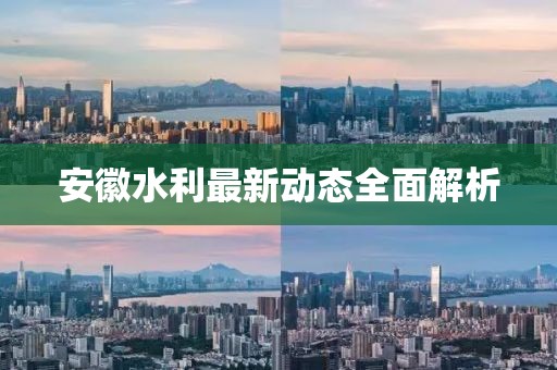 安徽水利最新动态全面解析