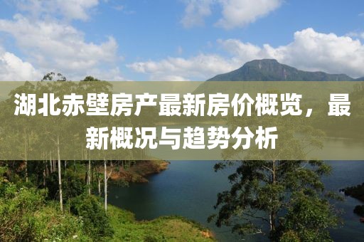 湖北赤壁房产最新房价概览，最新概况与趋势分析