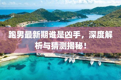 跑男最新期谁是凶手，深度解析与猜测揭秘！