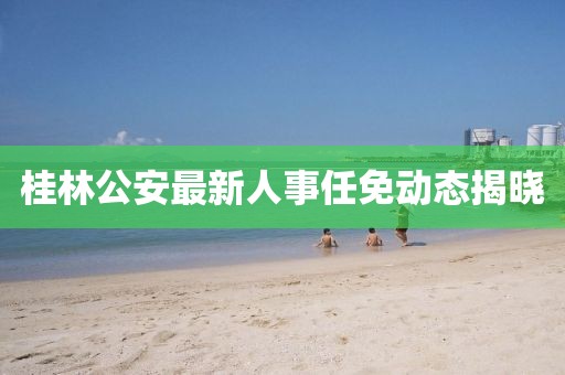 桂林公安最新人事任免动态揭晓