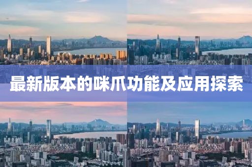 最新版本的咪爪功能及应用探索