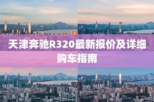 天津奔驰R320最新报价及详细购车指南
