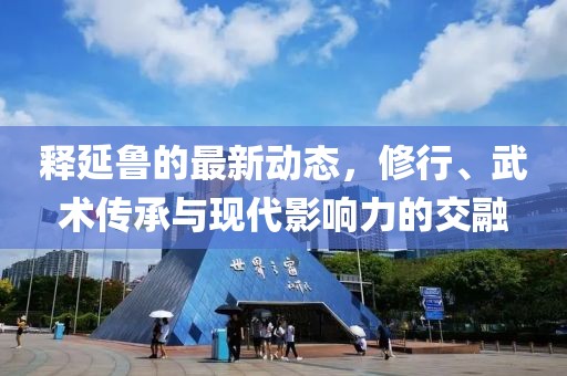 释延鲁的最新动态，修行、武术传承与现代影响力的交融