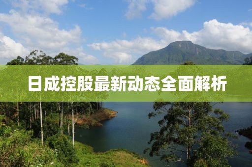 日成控股最新动态全面解析