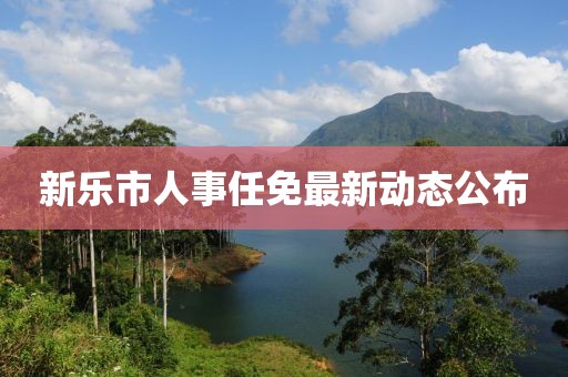 新乐市人事任免最新动态公布