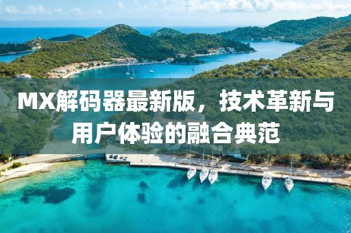 MX解码器最新版，技术革新与用户体验的融合典范