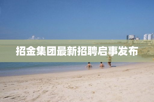 招金集团最新招聘启事发布