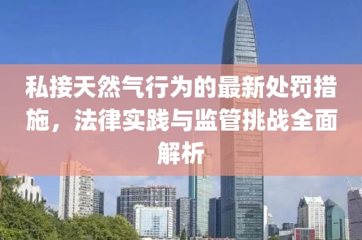 私接天然气行为的最新处罚措施，法律实践与监管挑战全面解析