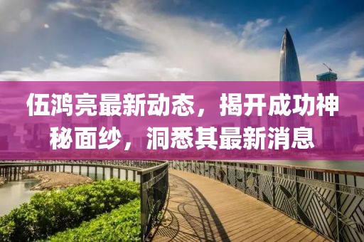 伍鸿亮最新动态，揭开成功神秘面纱，洞悉其最新消息