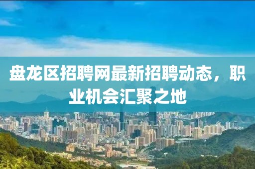 盘龙区招聘网最新招聘动态，职业机会汇聚之地