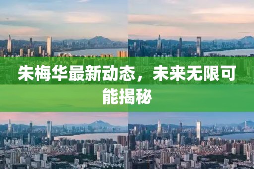 朱梅华最新动态，未来无限可能揭秘