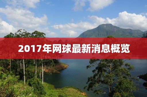 2017年网球最新消息概览