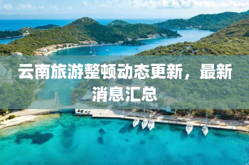 云南旅游整顿动态更新，最新消息汇总