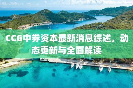 CCG中券资本最新消息综述，动态更新与全面解读