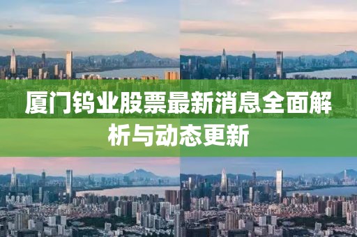 厦门钨业股票最新消息全面解析与动态更新
