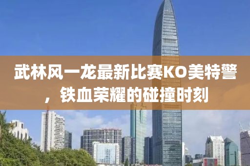 武林风一龙最新比赛KO美特警，铁血荣耀的碰撞时刻