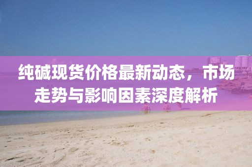 纯碱现货价格最新动态，市场走势与影响因素深度解析