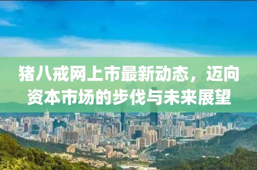 猪八戒网上市最新动态，迈向资本市场的步伐与未来展望