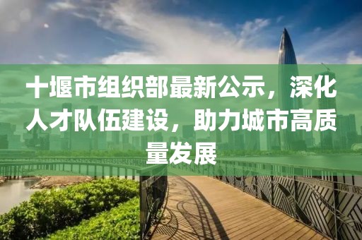 十堰市组织部最新公示，深化人才队伍建设，助力城市高质量发展