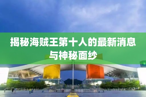 揭秘海贼王第十人的最新消息与神秘面纱