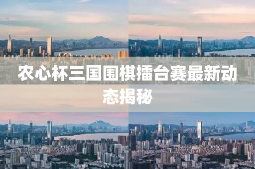 农心杯三国围棋擂台赛最新动态揭秘