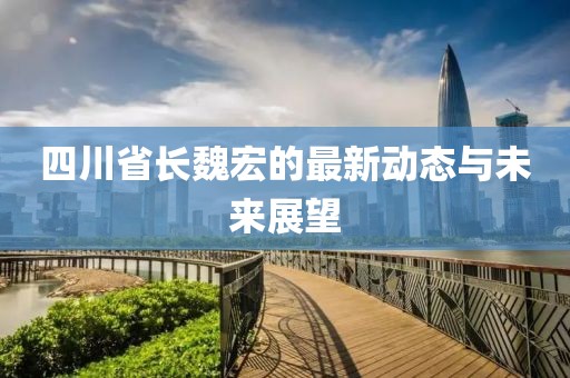 四川省长魏宏的最新动态与未来展望