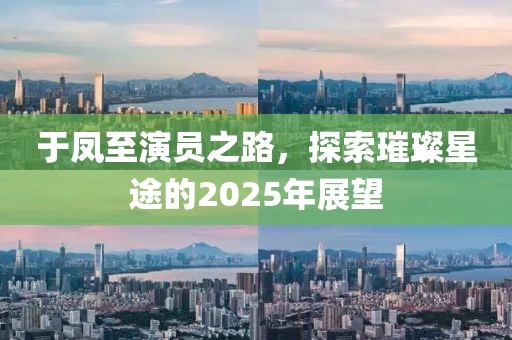 于凤至演员之路，探索璀璨星途的2025年展望