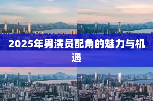 2025年男演员配角的魅力与机遇