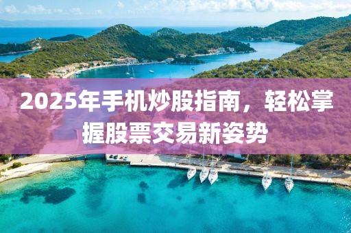 2025年手机炒股指南，轻松掌握股票交易新姿势