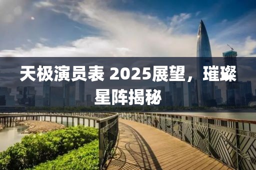 天极演员表 2025展望，璀璨星阵揭秘