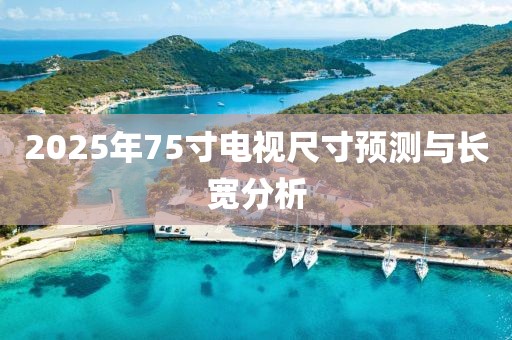 2025年75寸电视尺寸预测与长宽分析