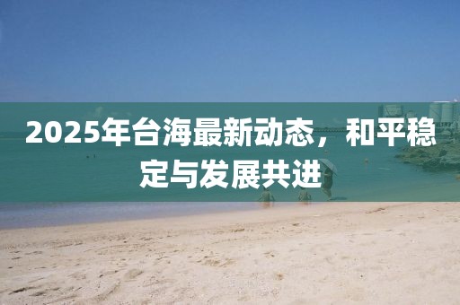 2025年台海最新动态，和平稳定与发展共进
