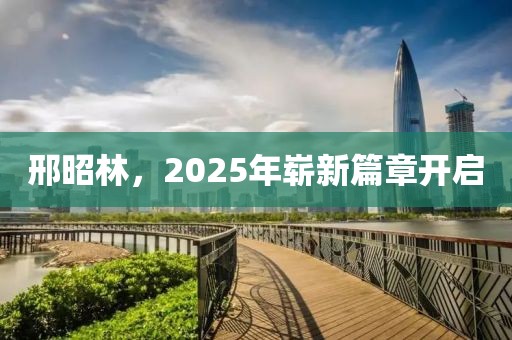 邢昭林，2025年崭新篇章开启