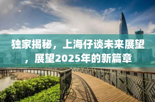独家揭秘，上海仔谈未来展望，展望2025年的新篇章