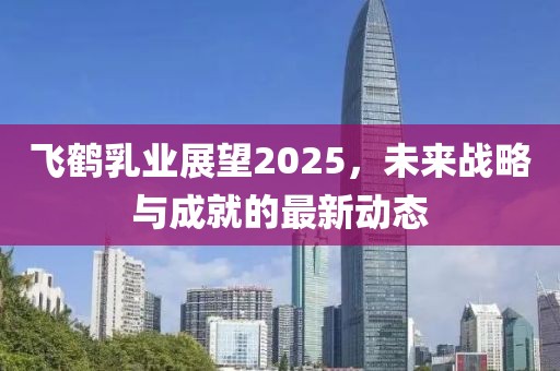 飞鹤乳业展望2025，未来战略与成就的最新动态